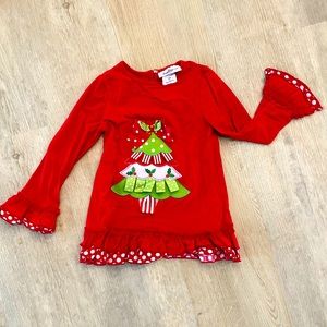 Rare Editions Christmas blouse